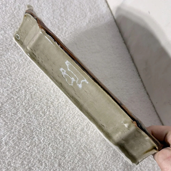 Vintage 1984 Zach Dietrich Pottery  Dish Rare - Picture 6 of 15